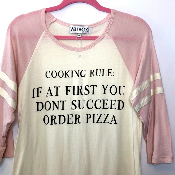 WILDFOX pizza long sleeve sleep-shirt 🍕💕 - Picture 5 of 8